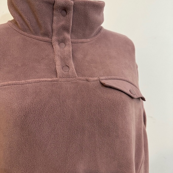 Cozy Mauve Pullover Hoodie - Picture 3 of 5